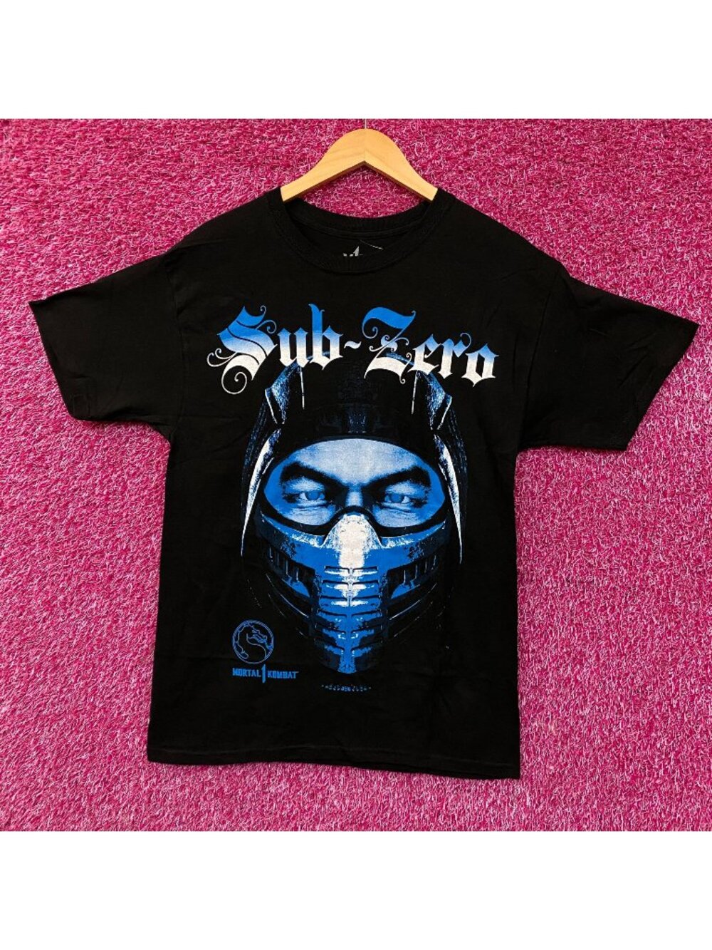 Mortal Kombat Sub-Zero "Flawless Victory!" Graphic Game T-Shirt Medium